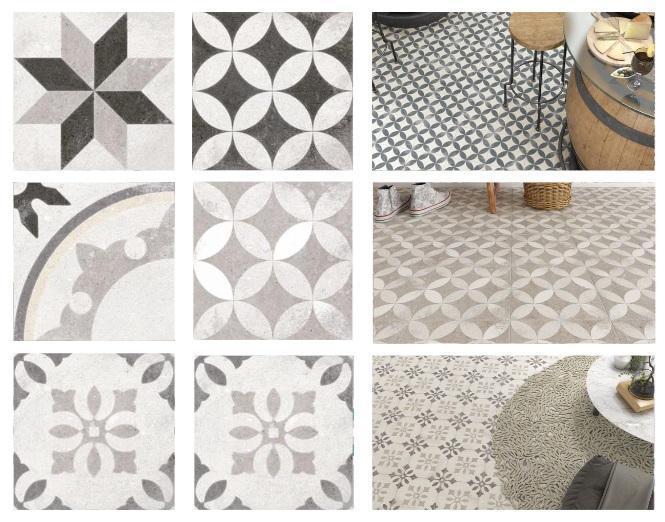 Portugese vloertegels - Slijtvast Keramiek in Betonkleuren!, Doe-het-zelf en Verbouw, Tegels, 20 tot 40 cm, 20 tot 40 cm, 10 m² of meer