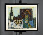 Henri Chapeau (1913-1986) - Nature morte aux fruits et à la, Antiek en Kunst