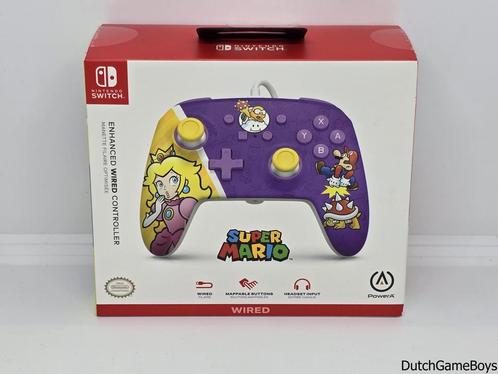 Nintendo Switch - Enhanced Wired Controller - Super Mario, Spelcomputers en Games, Spelcomputers | Nintendo Switch, Gebruikt, Verzenden