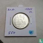 België 20 frank 1955 (NLD) (munten), Postzegels en Munten, Verzenden, Losse munt, Goud