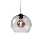 Highlight | Glazen lampenkap 20 cm | Grijs glas, Huis en Inrichting, Lampen | Lampenkappen, 25 tot 50 cm, Rond, Nieuw, Ophalen of Verzenden