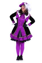 Dames Pietenpak Graciosa Paars-Zwart - XXL, Diversen, Verzenden, Nieuw