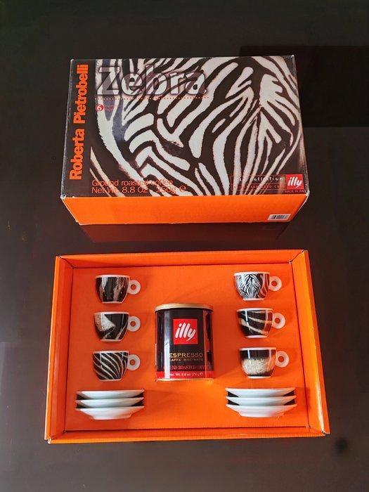 illy - Roberta Pietrobelli - Koffieservies voor 6 (6) -, Antiek en Kunst, Antiek | Meubels | Tafels