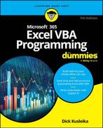 9781394292394 Microsoft 365 Excel VBA Programming For Dum..., Boeken, Studieboeken en Cursussen, Verzenden, Nieuw, Dick Kusleika