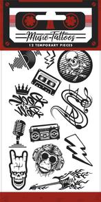 Nep Tattoos Muziek, Hobby en Vrije tijd, Feestartikelen, Verzenden, Nieuw