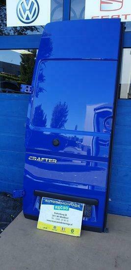 Vw Crafter Links Achterdeur Blauw 7c3827123E  VANAF 2018, Auto-onderdelen, Motor en Toebehoren, Verzenden