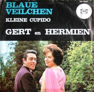 vinyl single 7 inch - Gert En Hermien - Blaue Veilchen, Cd's en Dvd's, Vinyl Singles, Zo goed als nieuw, Verzenden