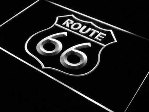 Route 66 neon bord lamp LED cafe verlichting reclame lichtba, Verzamelen, Merken en Reclamevoorwerpen, Nieuw, Verzenden