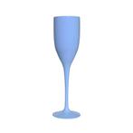 Champagne Glazen Lichtblauw Herbruikbaar 150ml 4st, Hobby en Vrije tijd, Nieuw, Verzenden