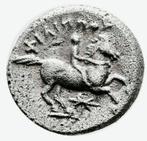 Koningen van Macedonië. Philip II. 342/1-337/6 BC. 1/5, Postzegels en Munten