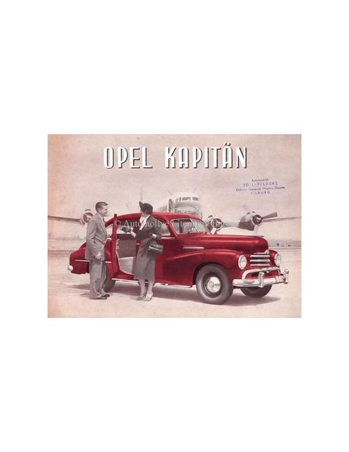 1953 OPEL KAPITÄN BROCHURE NEDERLANDS, Boeken, Auto's | Folders en Tijdschriften, Opel