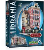 Wrebbit 3D Puzzle - Urbania Hotel (295) | Wrebbit - Puzzels, Hobby en Vrije tijd, Denksport en Puzzels, Verzenden, Nieuw