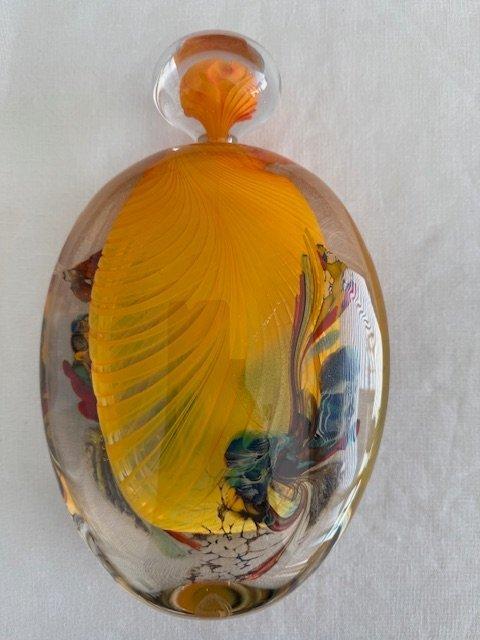 Decoratief ornament - Frankrijk - flacon, Antiek en Kunst, Antiek | Glas en Kristal