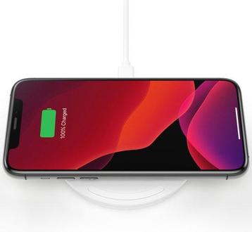 Belkin Qi Draadloze oplader - 15W - wit (Elektronica) beschikbaar voor biedingen
