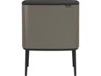 Brabantia Bo Touch Bin Prullenbak - 3 x 11 liter -, Verzenden, Zo goed als nieuw