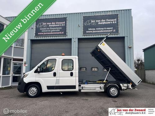 Citroën Jumper Kipper 35 2.2 HDI L3 Dubbele cabine Pick up O, Auto's, Bestelauto's, Lease, Handgeschakeld, Financial lease, Diesel