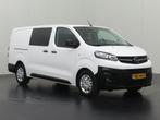Opel Vivaro 2.0CDTI 122Pk Lang Dubbele Cabine, Stof, Gebruikt, Euro 6, Wit