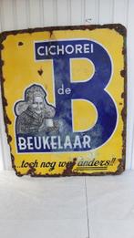Emaillerie Koekelberg - Cichorei de Beukelaar - Emaille bord, Antiek en Kunst