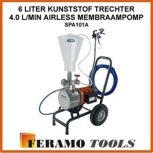 4,0 l/min Airless membraampomp verfpomp spuitmachine spuiten, Doe-het-zelf en Verbouw, Gereedschap | Overige machines, Nieuw, Ophalen of Verzenden