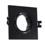 Inbouwframe 93 mm x 93 mm | vierkante inbouwspot zwart | uit, Huis en Inrichting, Lampen | Overige, Verzenden, Nieuw