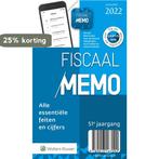 Fiscaal Memo januari 2022 9789013167092, Boeken, Verzenden, Gelezen