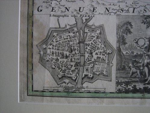 Italië - Staat van Parma en Piacenza; Homann 1731 - Status, Boeken, Atlassen en Landkaarten