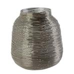 Lantaarn Ijzer kira zilver h25 d20cm, Verzenden, Nieuw
