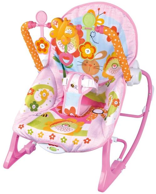 Eco Toys Pink Rabbit 0-18 kg Wipstoel HC305581, Kinderen en Baby's, Wipstoeltjes, Nieuw, Verzenden