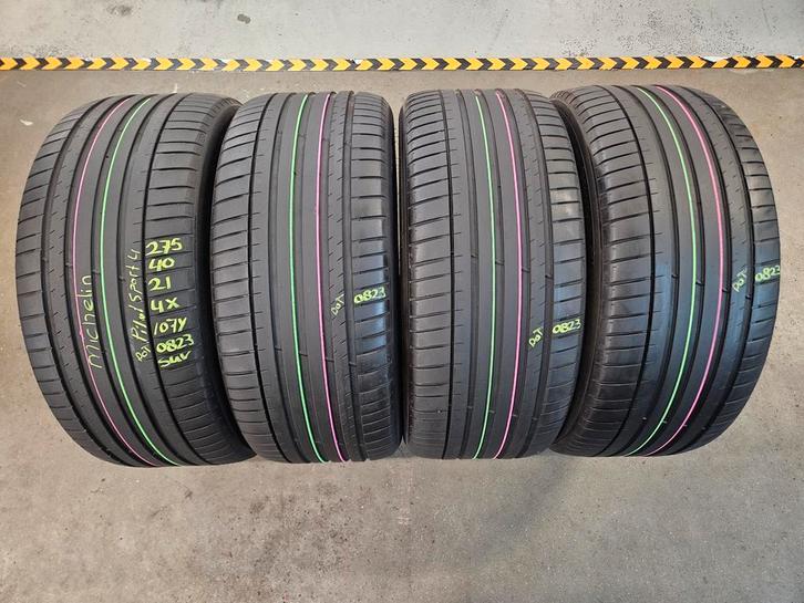 275/40/21 107Y MICHELIN ZOMERBANDEN 6,3MM PROFIEL 4X, Auto-onderdelen, Banden en Velgen, 21 inch, Erkend duurzaam, Zomerbanden