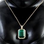 Zonder Minimumprijs - Hanger - 14 karaat Geel goud - 8.46ct., Sieraden, Tassen en Uiterlijk, Antieke sieraden