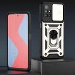 Xiaomi Poco F3 - Armor Hoesje met Kickstand en Camera, Verzenden, Nieuw