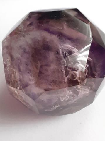 Natural purple Amethyst - enhydro amethyst crystal - 198.544 beschikbaar voor biedingen