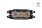 LED Flitser 12/24V 3x3W - 19 Flits patronen - Oranje, Auto-onderdelen, Verzenden, Nieuw, Verlichting
