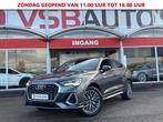 Audi Q3 Sportback 35 TFSI AUT. S-LINE LEER NAVI PANO-DAK CAM, Nieuw, Hybride Elektrisch/Benzine, Zilver of Grijs, Lease