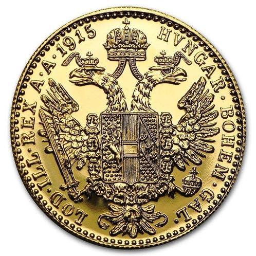 Oostenrijk. Austria Gold Modern Restrike 1 Ducat Prooflike, Postzegels en Munten, Edelmetalen en Baren