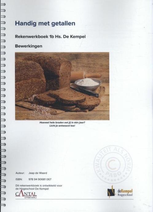 Rekenwerkboek 1a Hs. De Kempel 9789490681067, Boeken, Wetenschap, Zo goed als nieuw, Verzenden