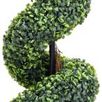 Kunstplant met pot buxus spiraal 100 cm groen, Tuin en Terras, Nieuw, Verzenden