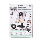 Benson Make-up spiegel - LED touch - dimbaar - 16 LEDs -..., Sieraden, Tassen en Uiterlijk, Uiterlijk | Cosmetica en Make-up, Ophalen of Verzenden