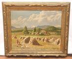 Segimon Claveria Torrents (1889-?) - Paisaje de cosecha, Antiek en Kunst, Kunst | Schilderijen | Klassiek