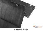 Outlet harmonicadoek  Carbon black B290cm x D300cm, Nieuw