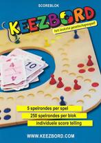 Keezbord - Scoreblok | Keezbord - Gezelschapsspellen, Hobby en Vrije tijd, Gezelschapsspellen | Bordspellen, Verzenden, Nieuw