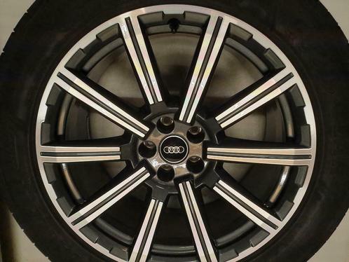 Originele Audi Q7 4M 20inch velgen +  Goodyear 285 45 20 Zom, Auto-onderdelen, Banden en Velgen, 20 inch, Zomerbanden, 285 mm