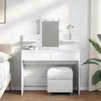 vidaXL Kaptafel met LED-verlichting 100x40x130 cm wit, Huis en Inrichting, Tafels | Kaptafels, Verzenden, Nieuw