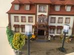 Faller, Preiser H0 - Modeltreinlandschap (1) - Hotel met, Hobby en Vrije tijd, Nieuw