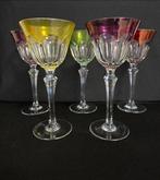 Bayel - Drinkservies - Kristal - Grote gekleurde glazen, Antiek en Kunst, Antiek | Meubels | Tafels