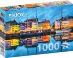 Copenhagen Old Harbor (1000 stukjes) | Enjoy Puzzle -, Hobby en Vrije tijd, Denksport en Puzzels, Verzenden, Nieuw