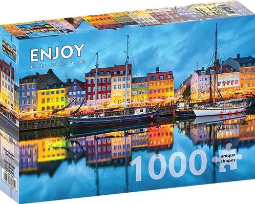 Copenhagen Old Harbor (1000 stukjes) | Enjoy Puzzle -, Hobby en Vrije tijd, Denksport en Puzzels, Nieuw, Verzenden