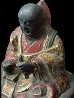 Japanese Buddhist Traveling Shrine / Zushi - sculptuur, Antiek en Kunst