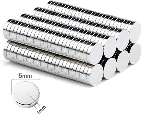 Neodymium magneten - 5 x 1 mm - extra sterke doe-het-zelf, Zakelijke goederen, Kantoor en Winkelinrichting | Kantoorartikelen