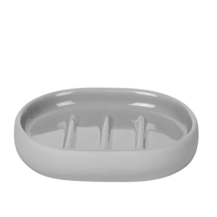 Blomus Zeepbakje Sono Micro Chip Grijs, Doe-het-zelf en Verbouw, Sanitair, Overige typen, Nieuw, Ophalen of Verzenden